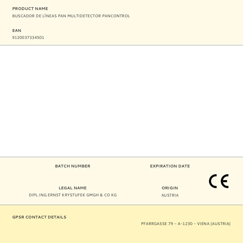 BUSCADOR DE LÍNEAS PAN MULTIDETECTOR PANCONTROL