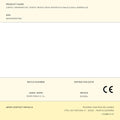 CARTEL INFORMATIVO "ASEOS" MIXTO (INOX ADHESIVO 0.8mm) 5x20cm NORMALUZ