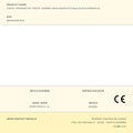 CARTEL INFORMATIVO "ASEOS" HOMBRE (INOX ADHESIVO 0.8mm) 5x20cm NORMALUZ
