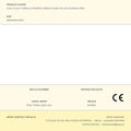 CAJA 10 unid. TORNILLO MADERA CABEZA PLANA YELLOX 4,5x60mm SPAX