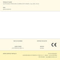 SUJETACABLES PORCELANA CILÍNDRICO EN V NEGRO, 5 uds, 20 x 30 mm