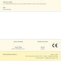 KIT FLORÓN MADERA 120 x 32 mm, AGUJERO CENTRAL DE 10 mm, PARA CABLE TÉXTIL