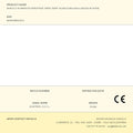 MARCO 2 ELEMENTOS EMPOTRAR "SERIE TERM" BLANCO 80x150mm (BOLSA BLISTER)