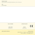 VELA DE CERA LED COLOR BEIGE, RELIEVE 2,2 x 24,5 cm. PACK 2 uds