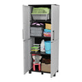 ARMARIO ALTO LÍNEA FAMILY DE POLIPROPILENO GRIS CLARO, 68 x 37 x 169 cm