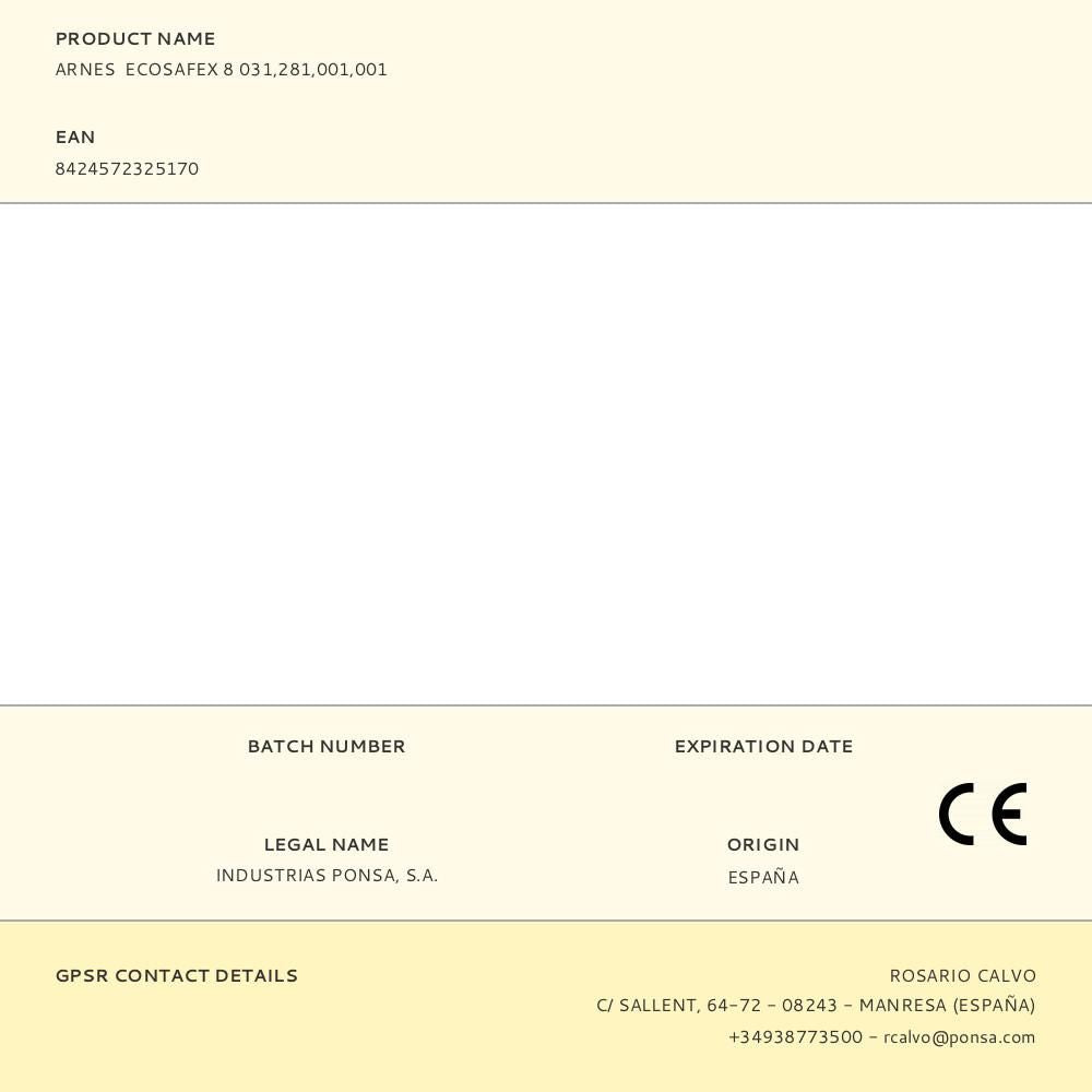 ARNES  ECOSAFEX 8 031,281,001,001