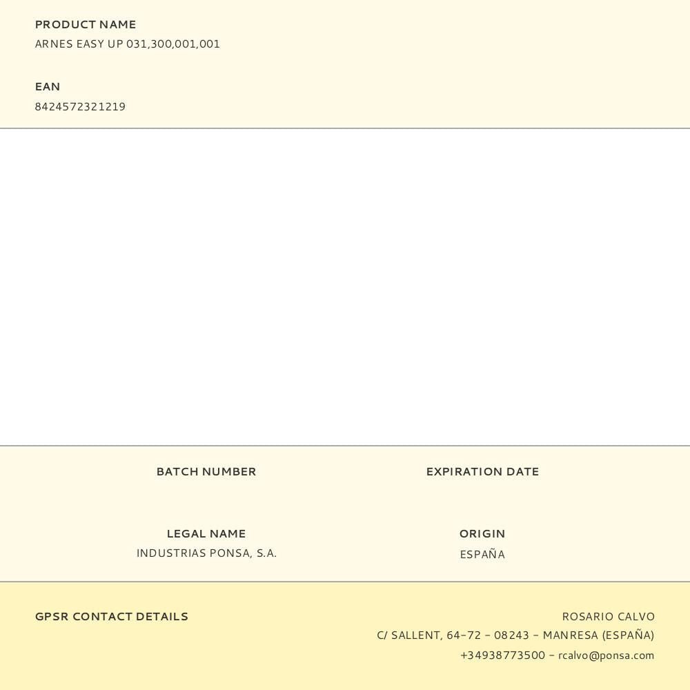 ARNES EASY UP 031,300,001,001